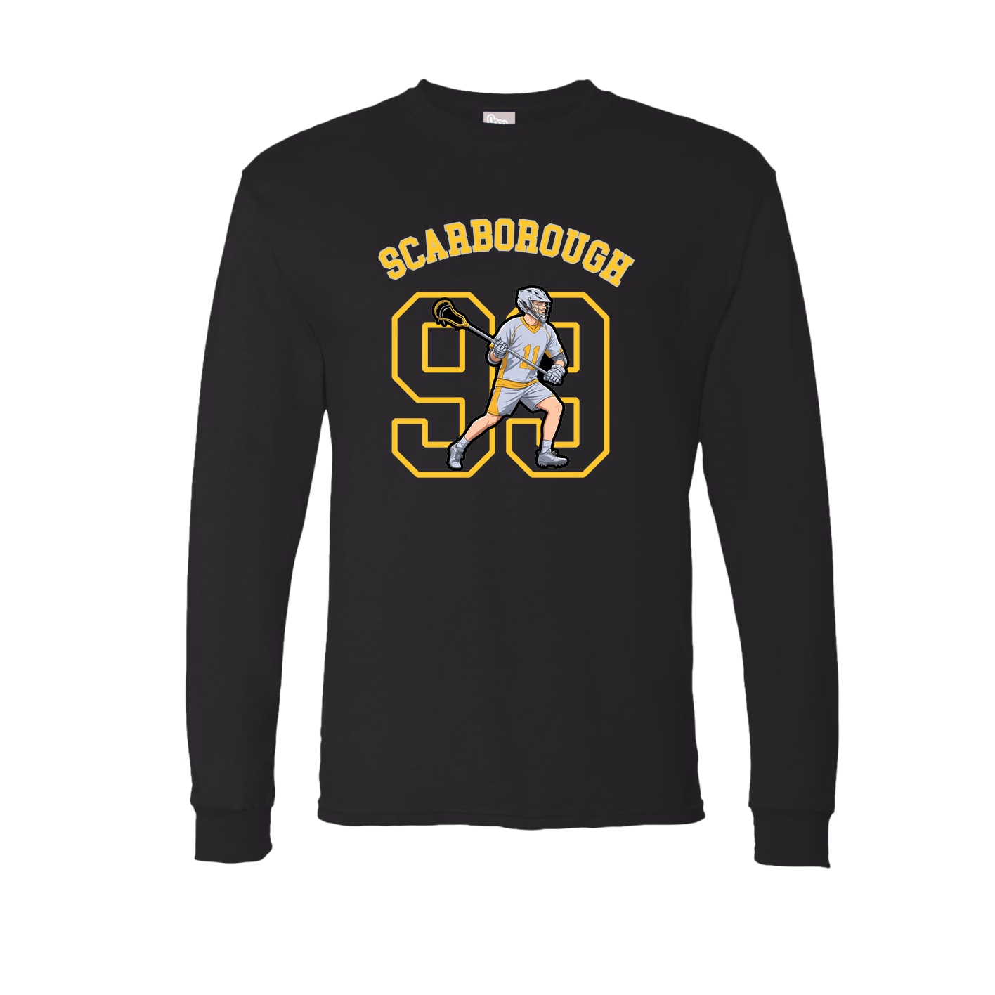 Long Sleeve Tee — Shirsey Arch in Black