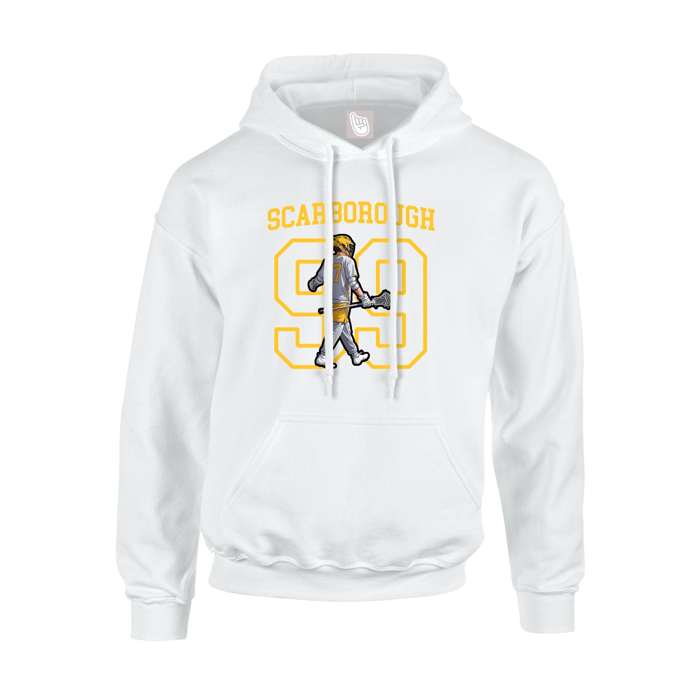 Youth Hoodie — Shirsey in White