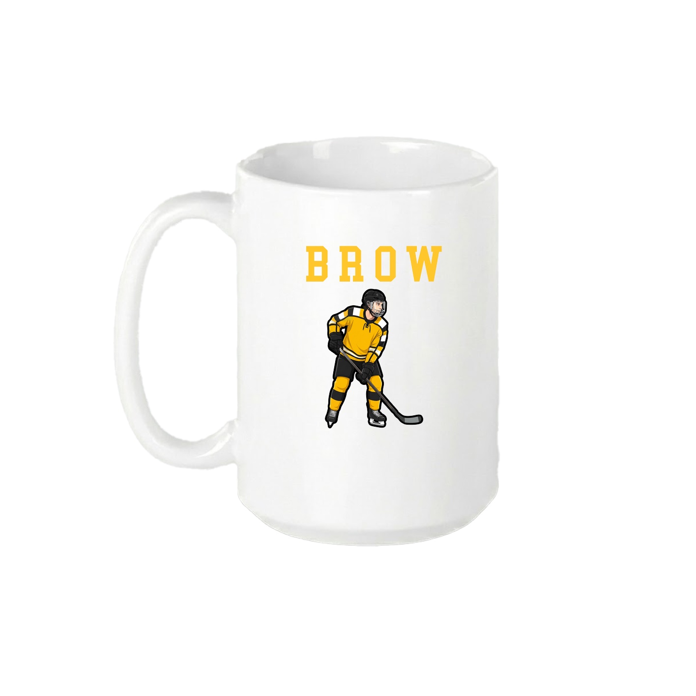 15oz Coffee Mug — Shirsey in White