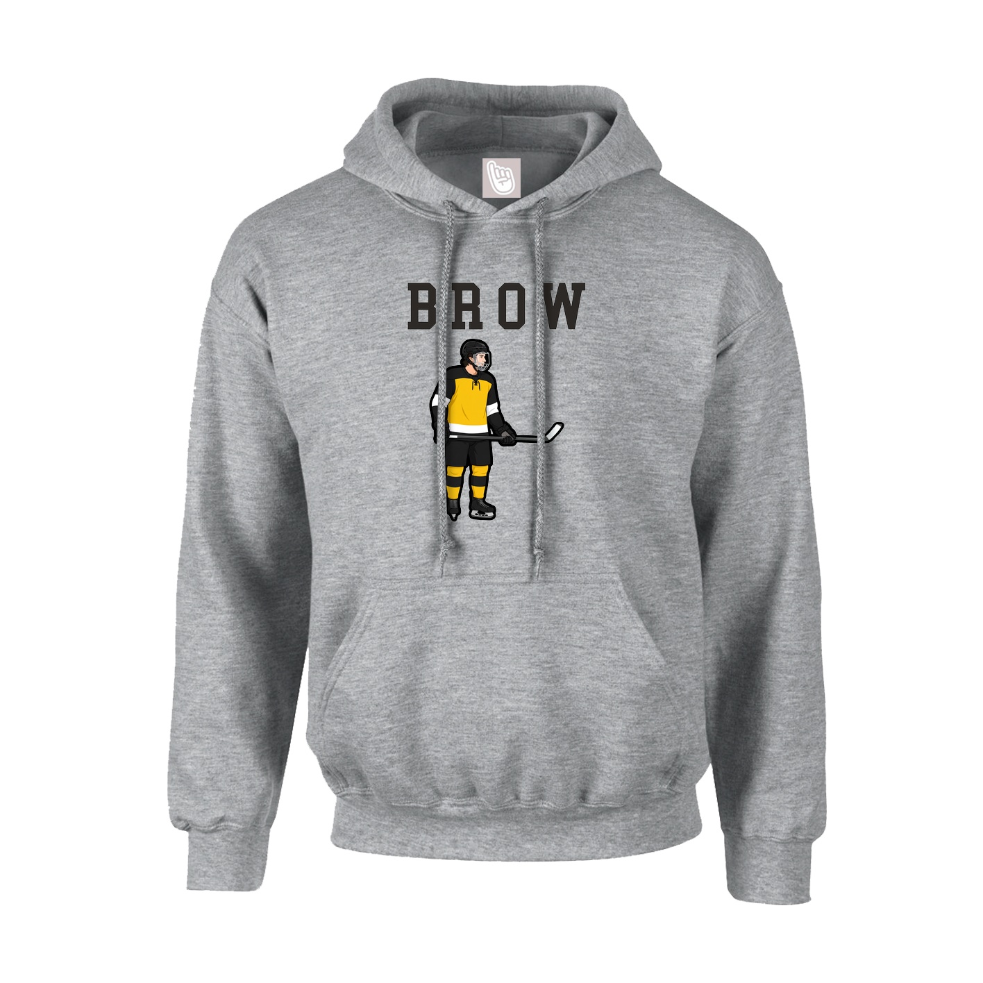 Hoodie — Shirsey in Grey