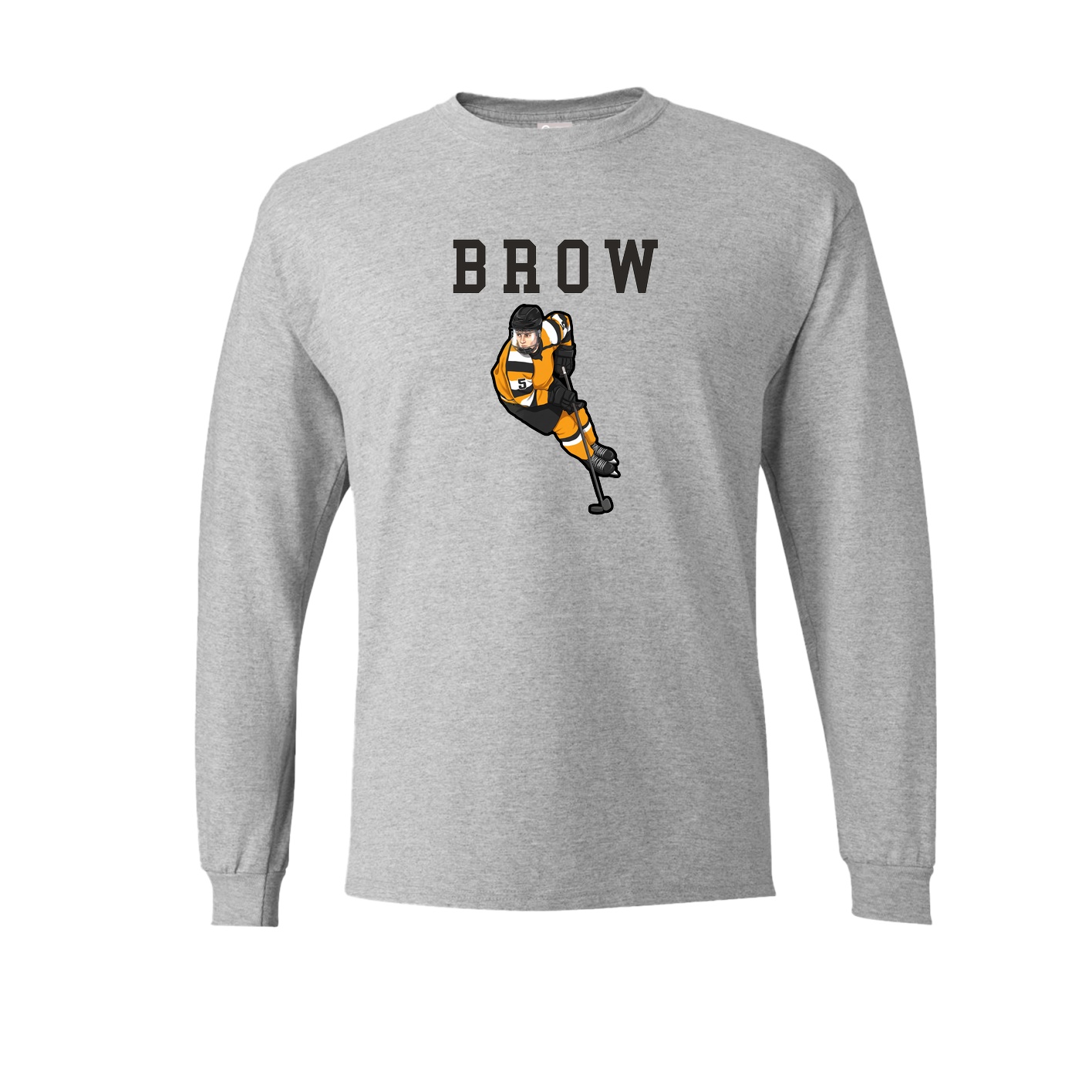 Long Sleeve Tee — Shirsey in Grey