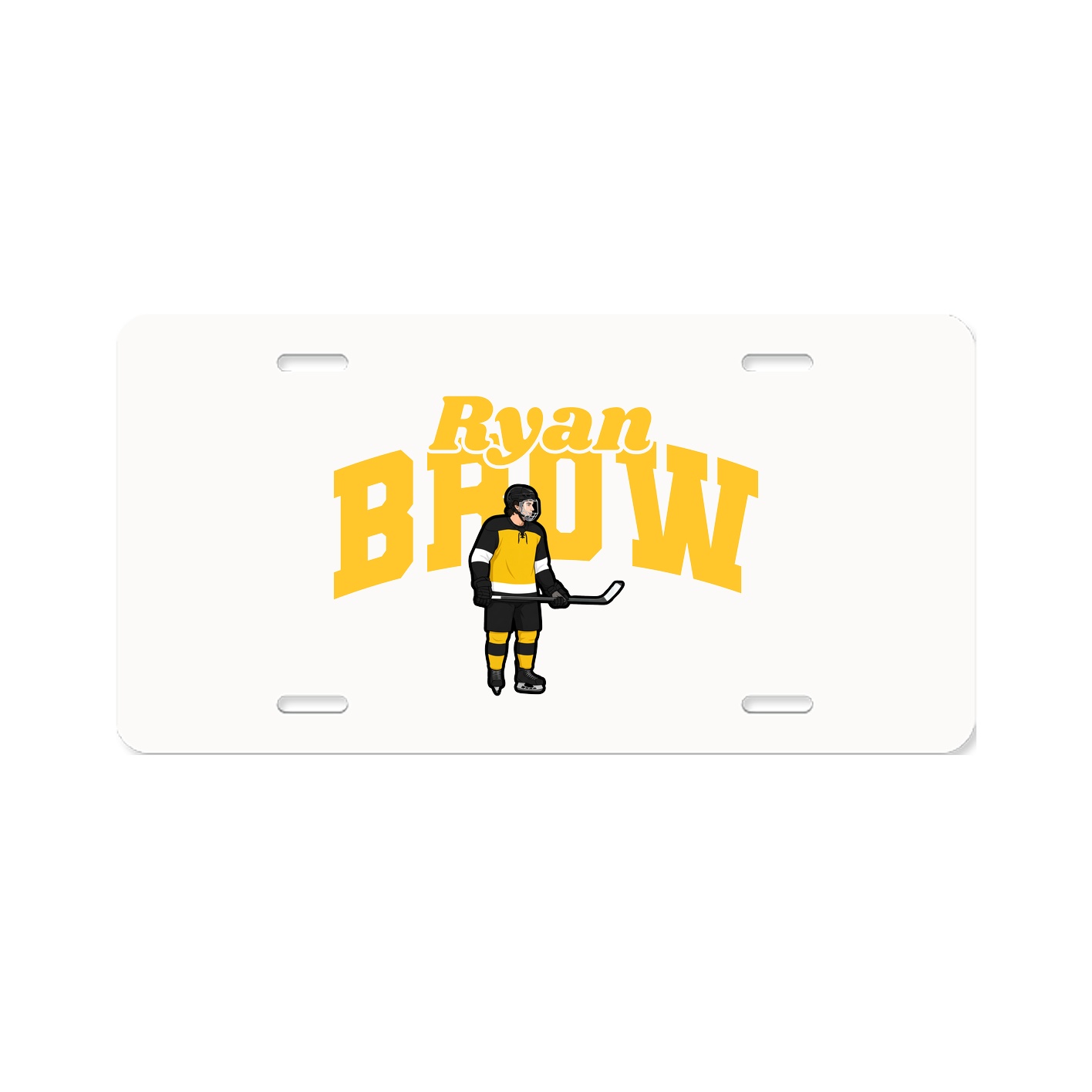 License Plate — Signature Arch in Classic