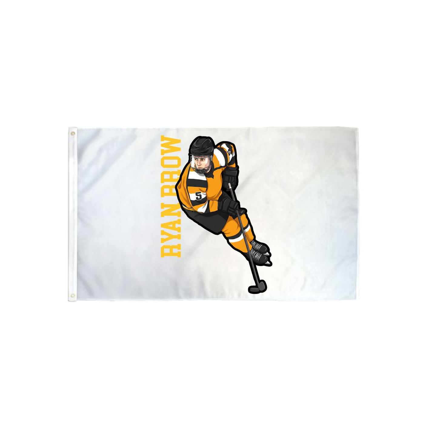 3x5 Flag — Name Vertical in Classic