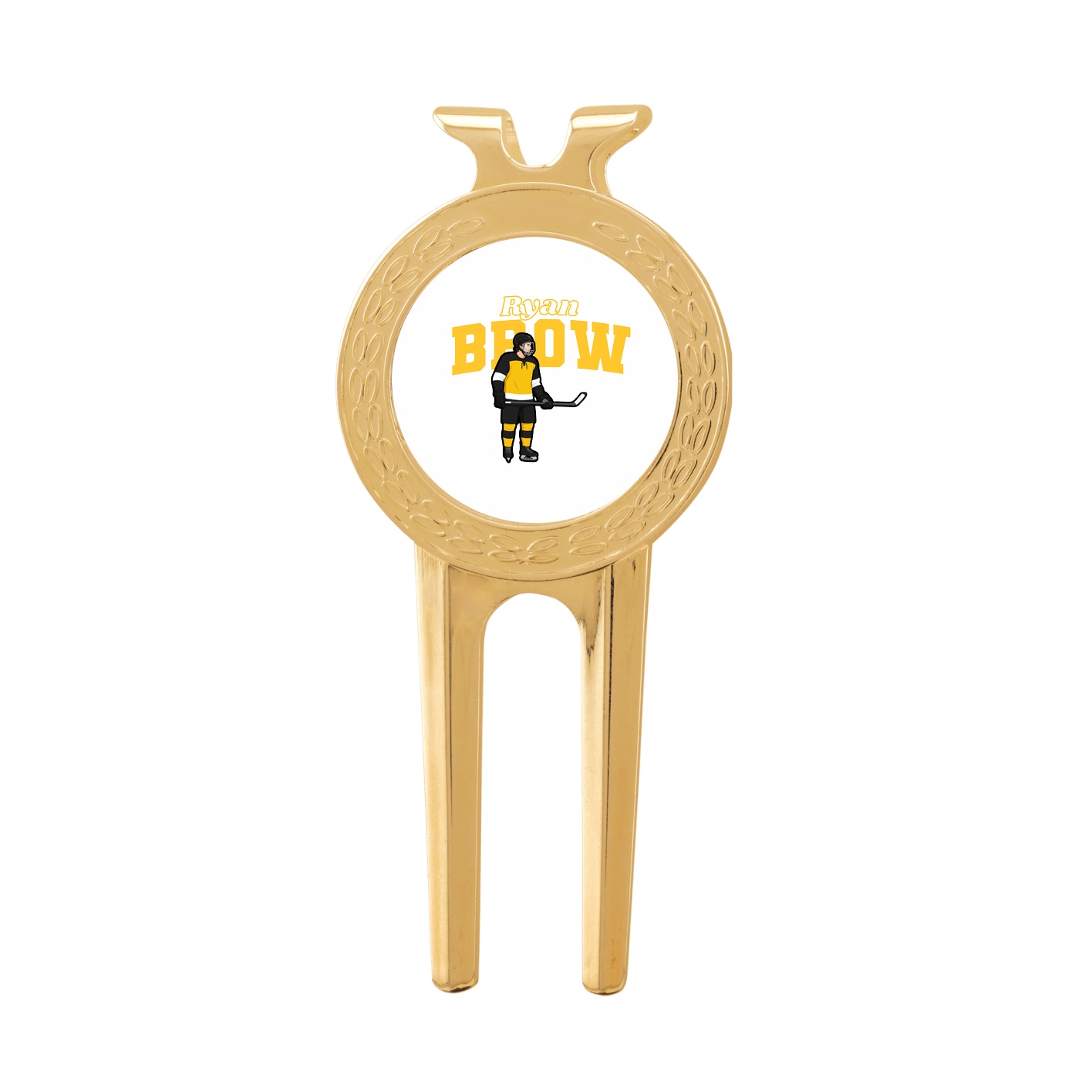 Divot Tool with Ball Marker — Name Arch in Classic