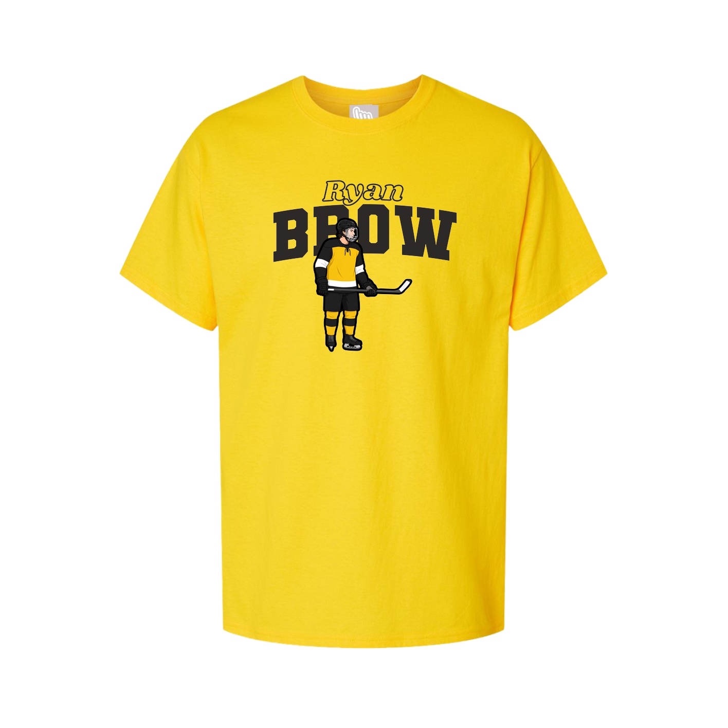 Tee — Name Arch in Gold