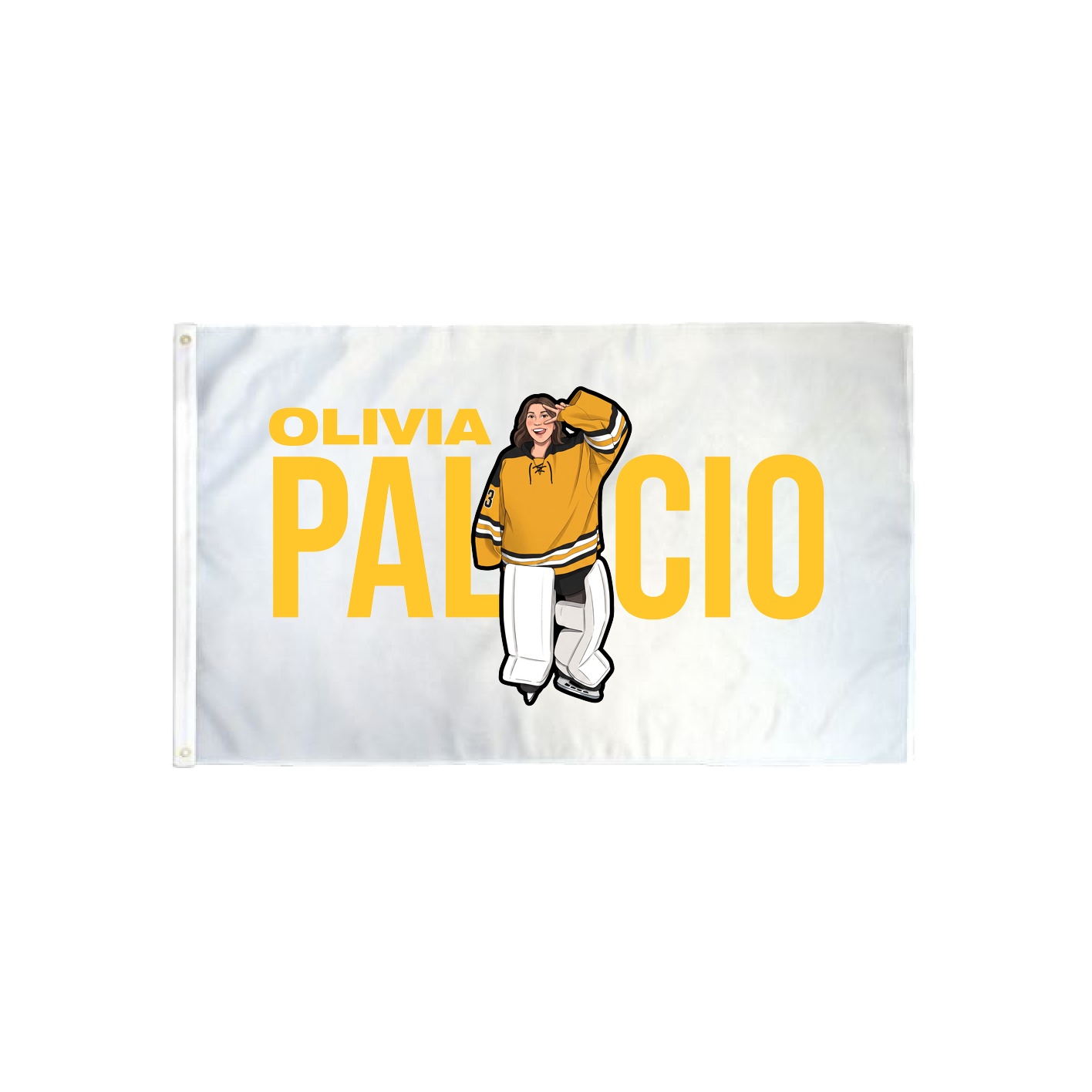 3x5 Flag — Player Name in Classic