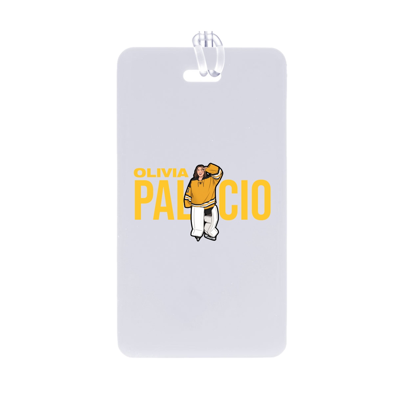 Bag Tag — Player Name in Classic