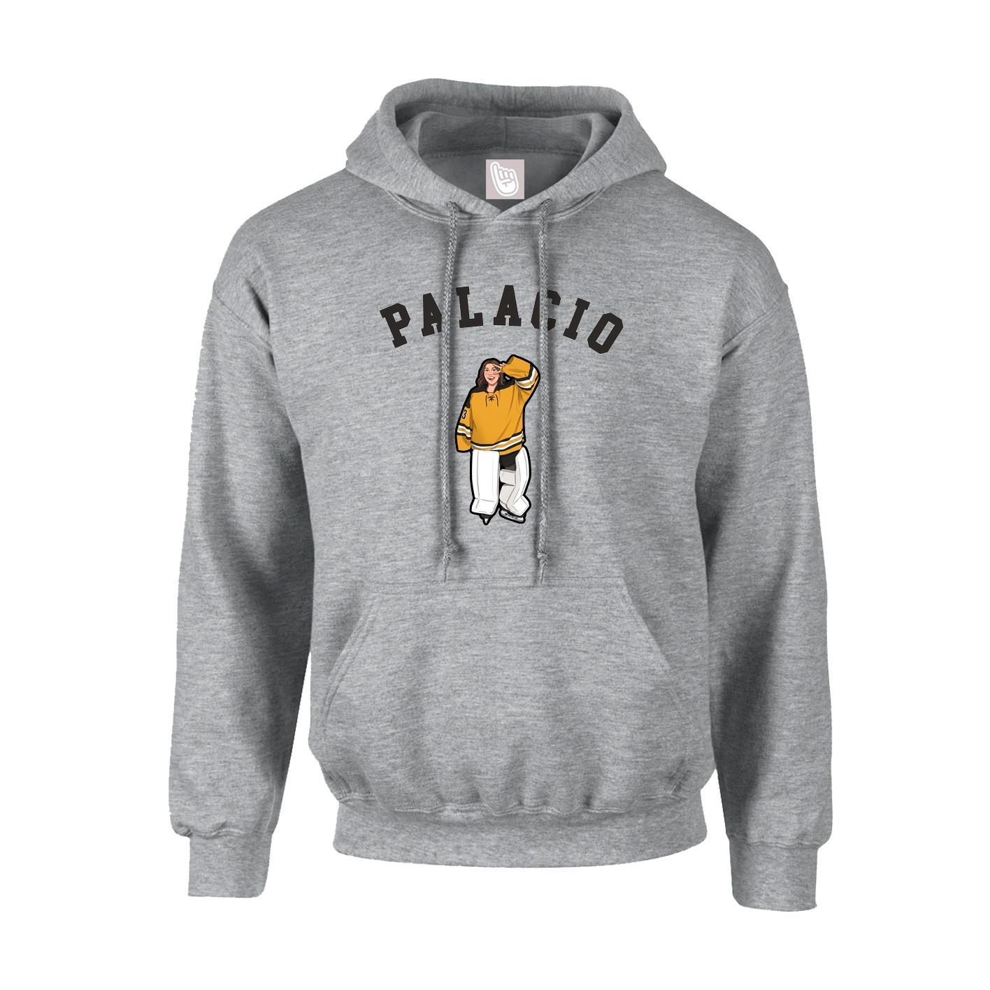 Youth Hoodie — Shirsey Arch in Grey