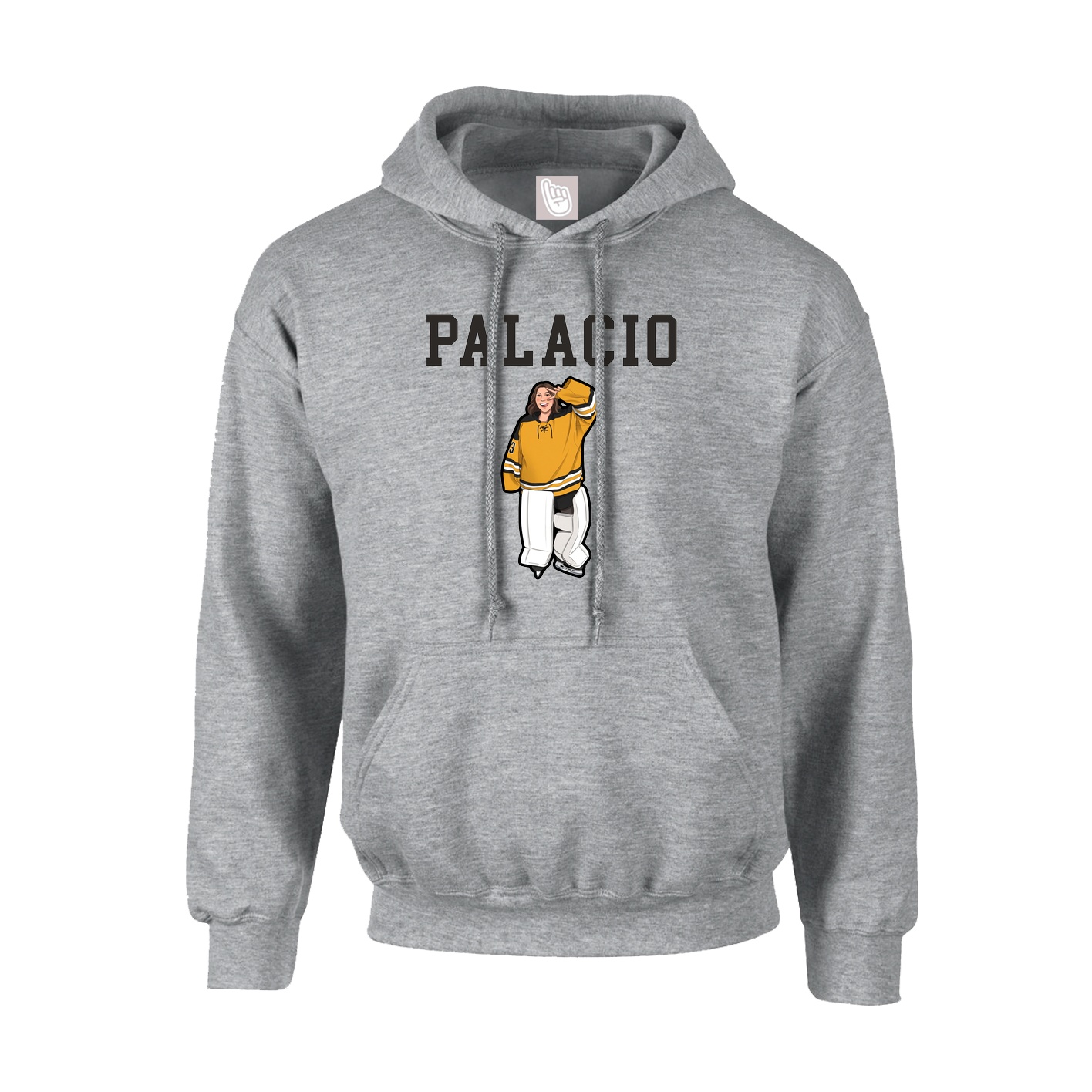 Hoodie — Shirsey in Grey