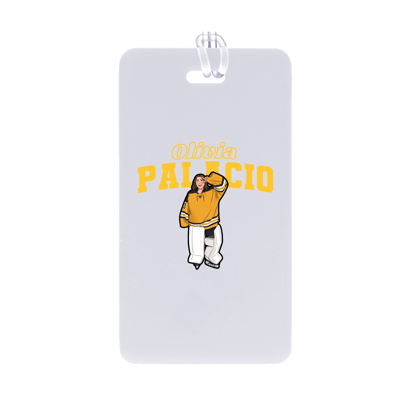 Bag Tag — Name Arch in Classic