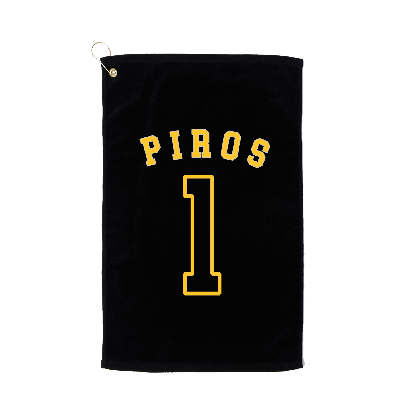Golf Towel — Shirsey Arch in Black