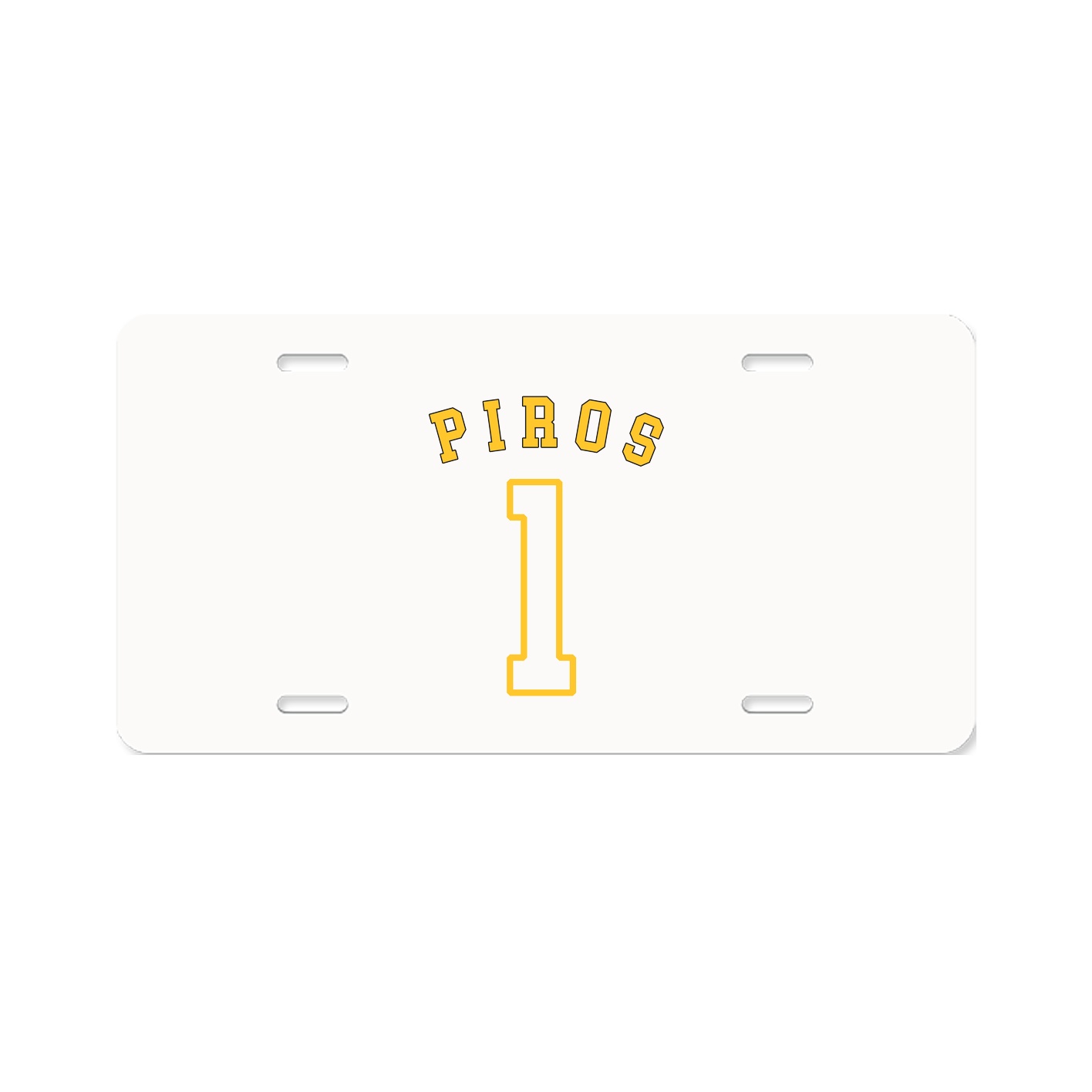 License Plate — Shirsey Arch in Classic
