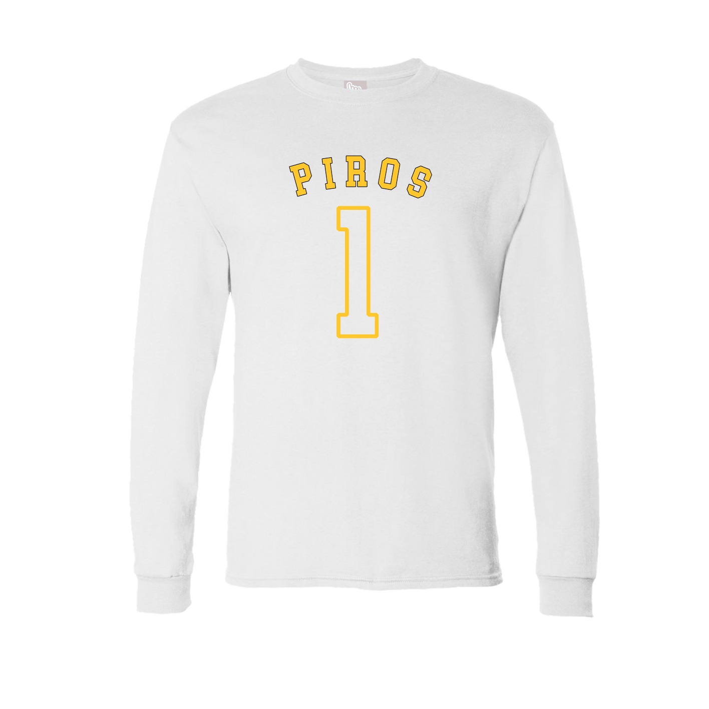 Long Sleeve Tee — Shirsey Arch in White