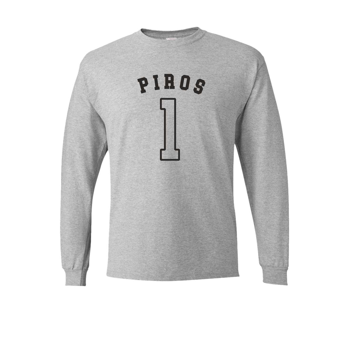 Long Sleeve Tee — Shirsey Arch in Grey