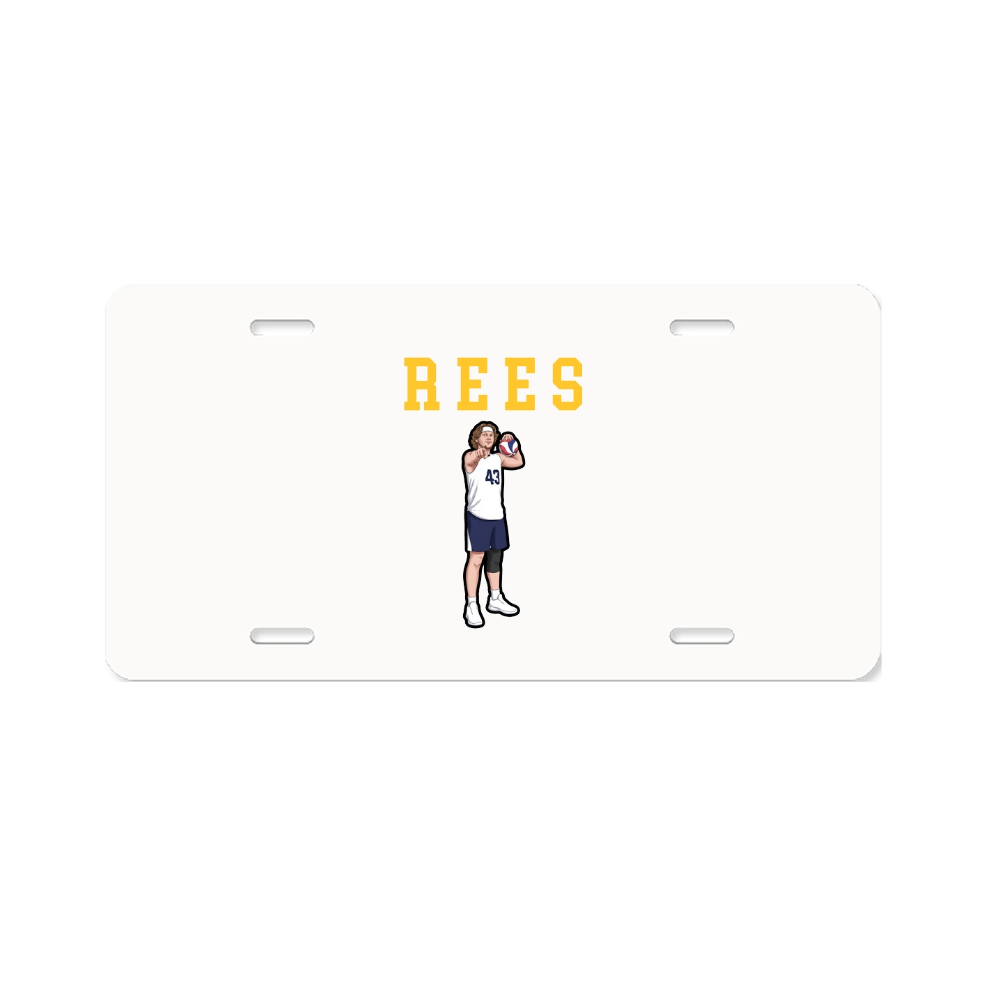 License Plate — Shirsey in Classic