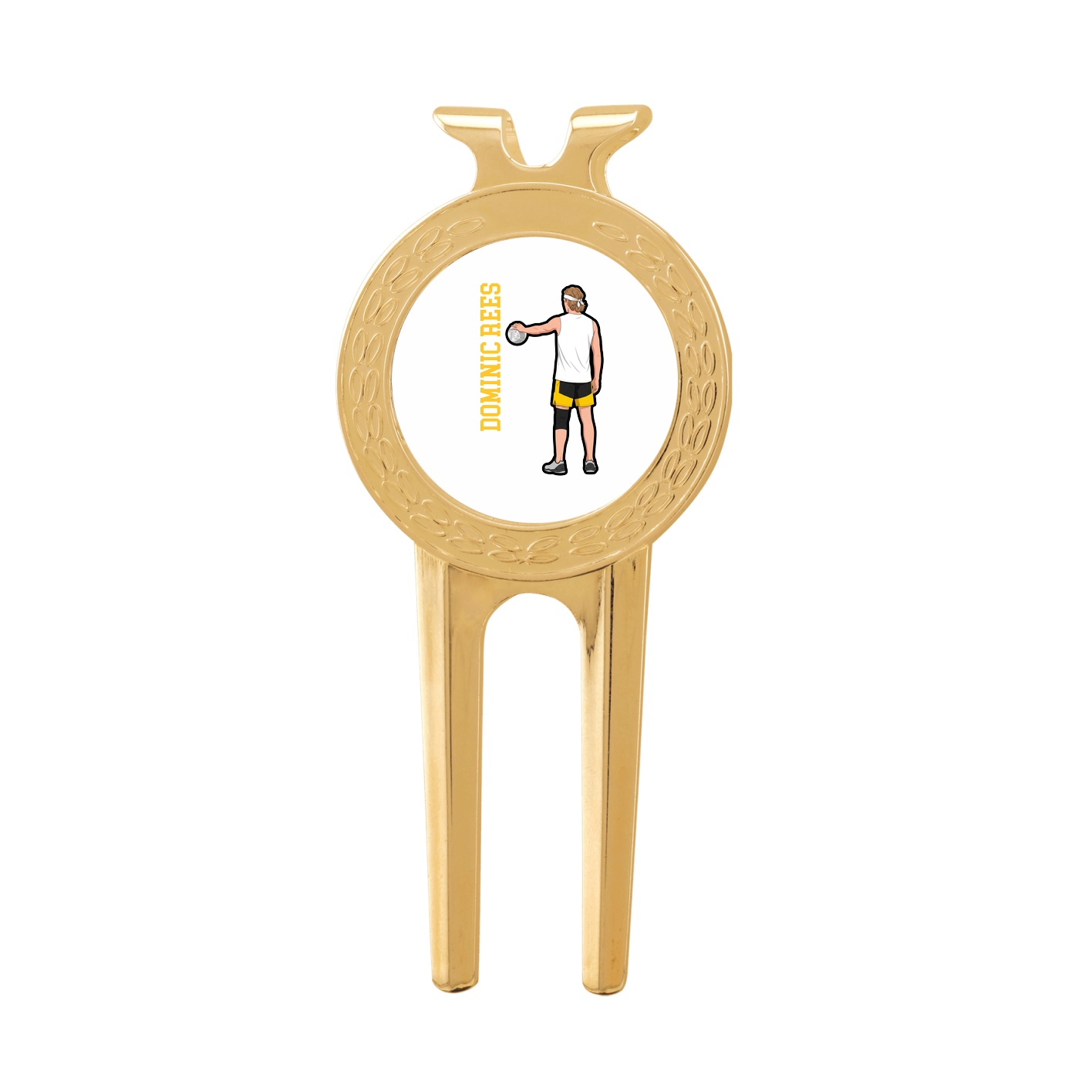 Divot Tool with Ball Marker — Name Vertical in Classic