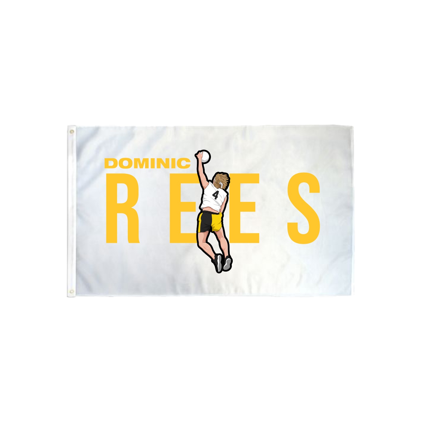 3x5 Flag — Player Name in Classic
