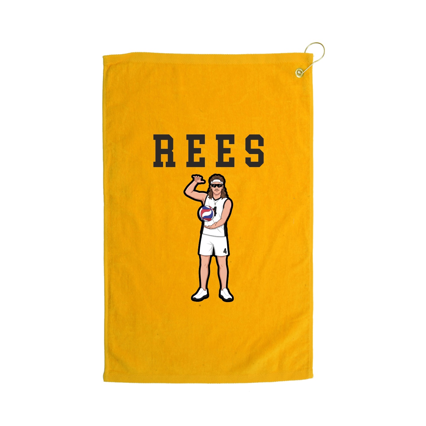 Golf Towel — Shirsey in Gold