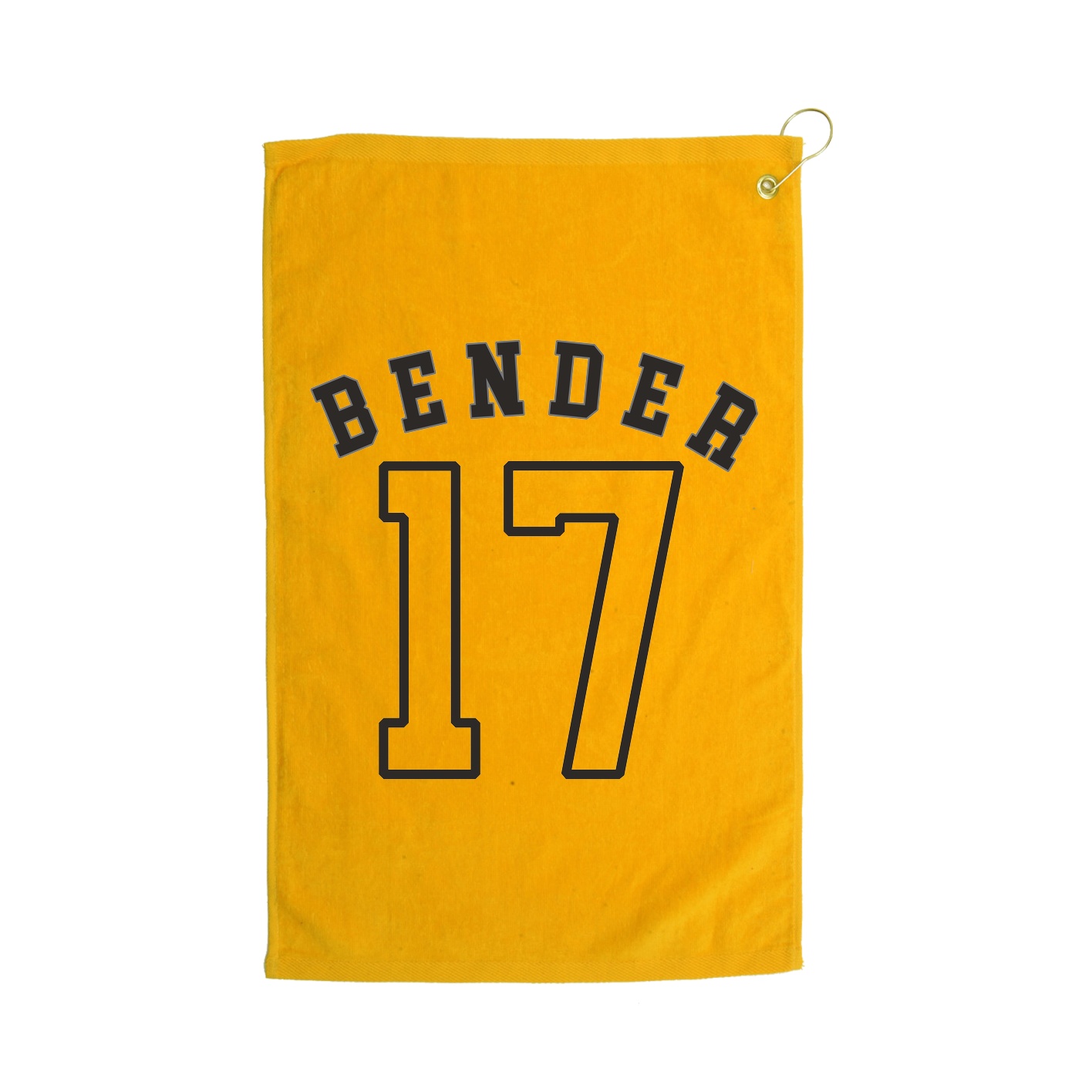 Golf Towel — Shirsey Arch in Gold