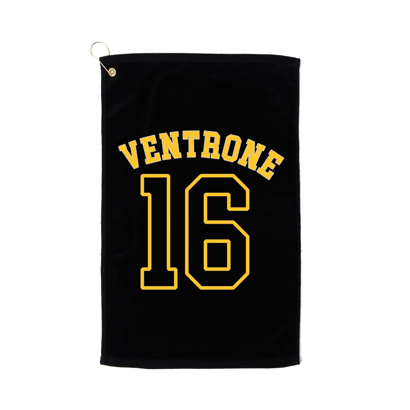 Golf Towel — Shirsey Arch in Black