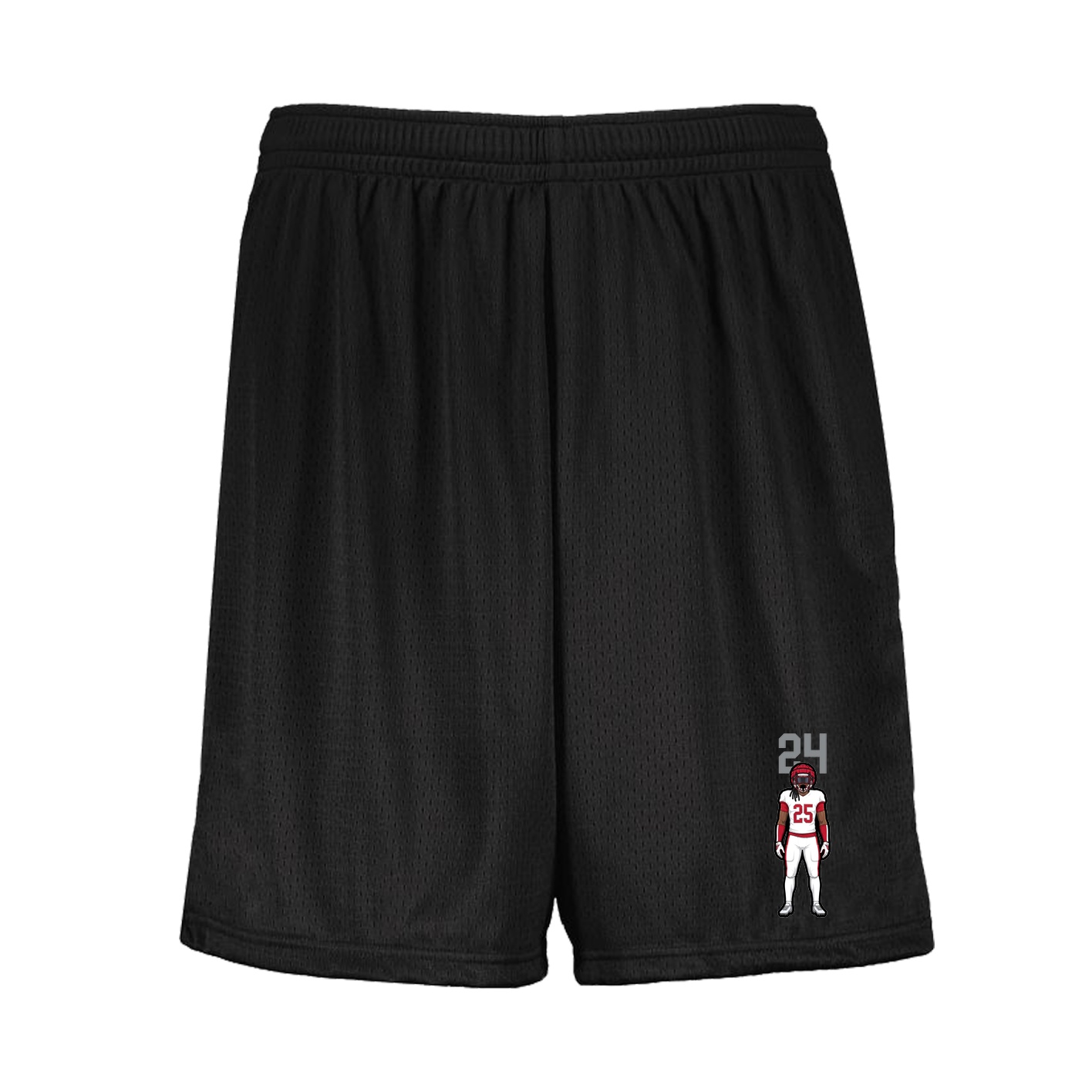 Shorts — Number Top in Black