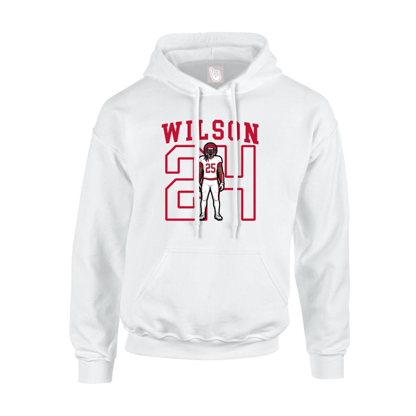 Youth Hoodie — Shirsey in White