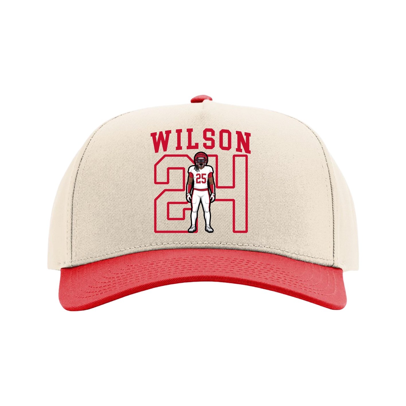 Full Fabric Five-Panel Champ Cap