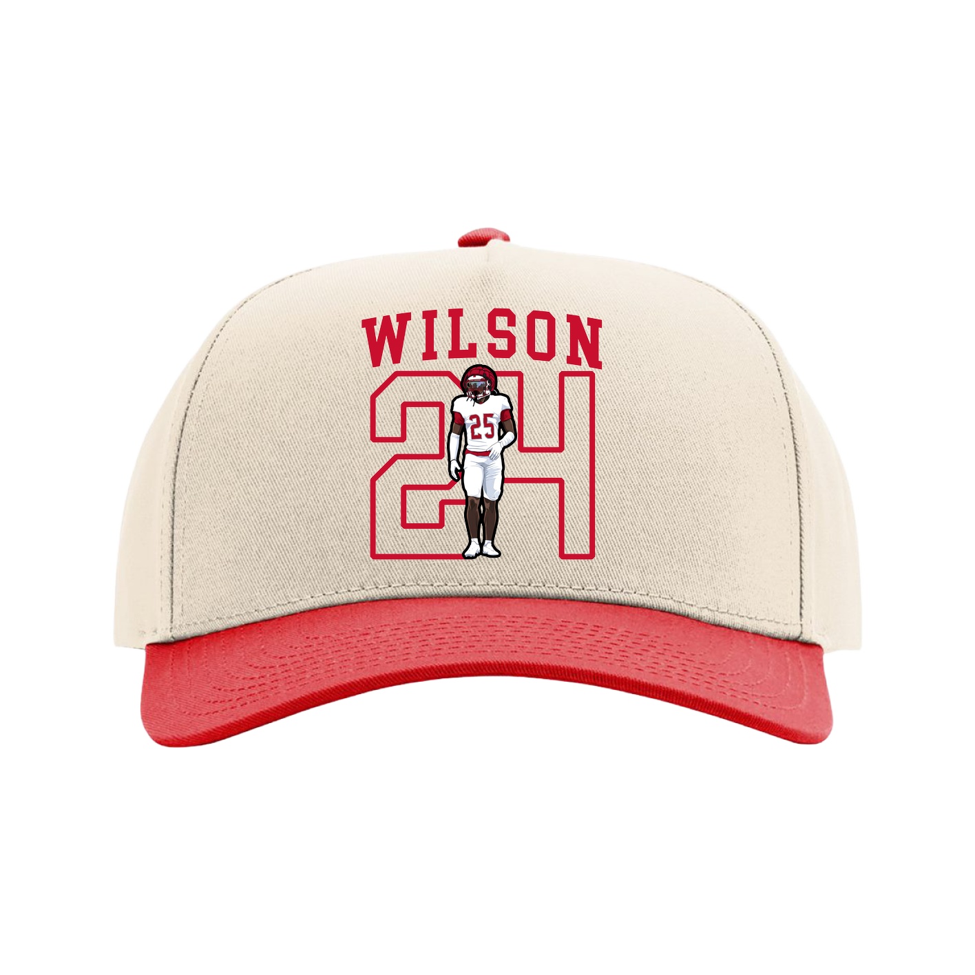 Full Fabric Five-Panel Champ Cap