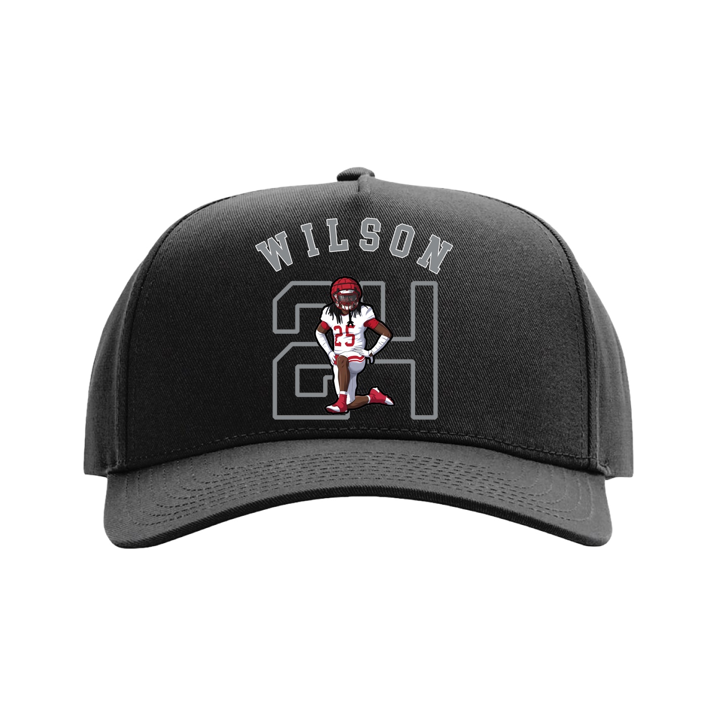 Full Fabric Five-Panel Champ Cap