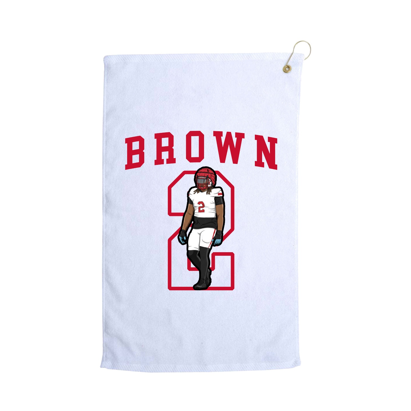 Golf Towel — Shirsey in White