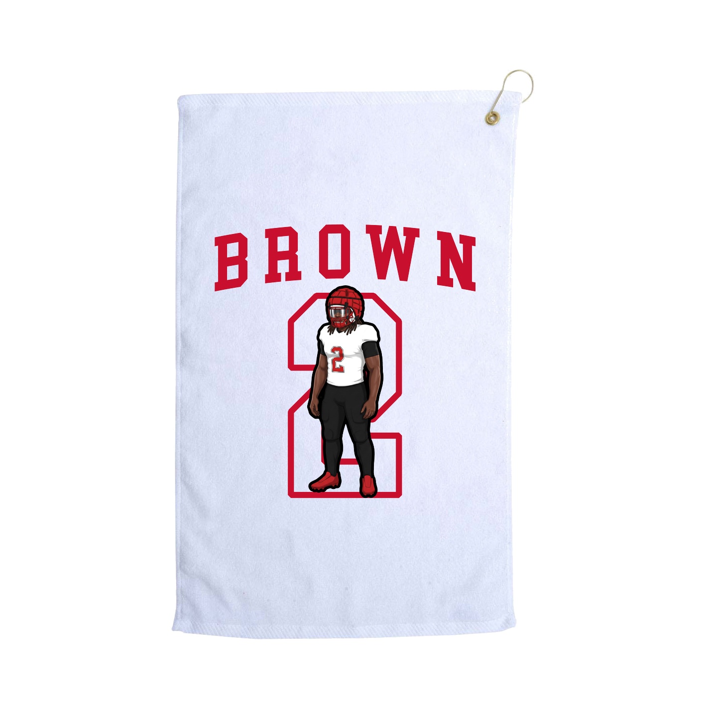 Golf Towel — Shirsey in White