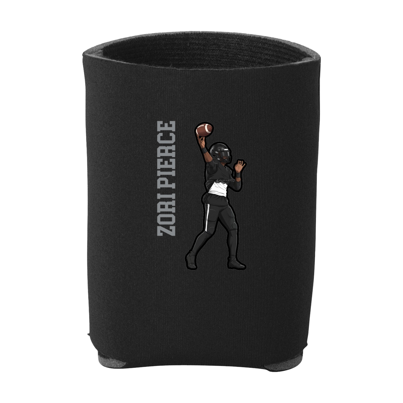 Can Holder — Name Vertical in Black