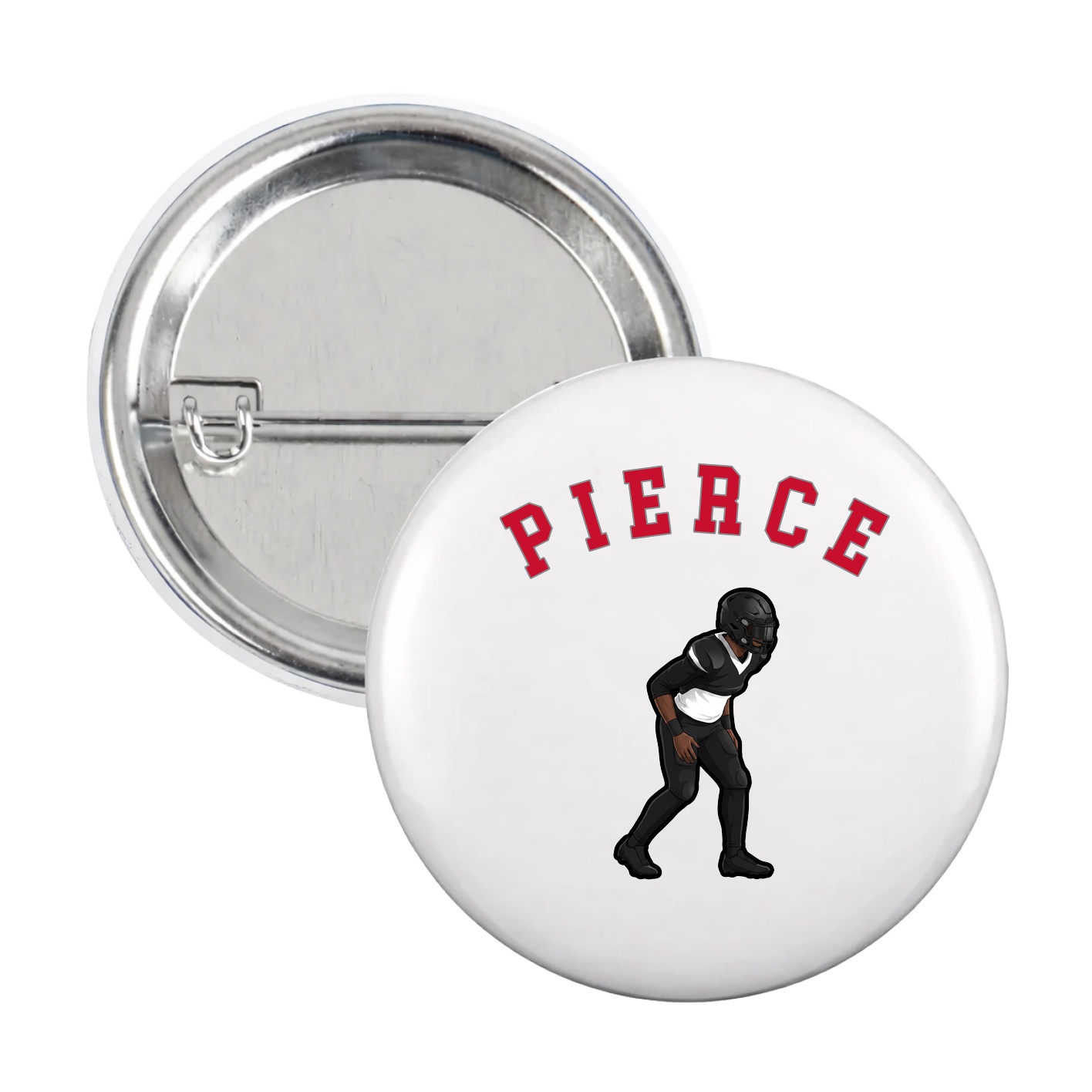Game Day Button — Shirsey Arch in White