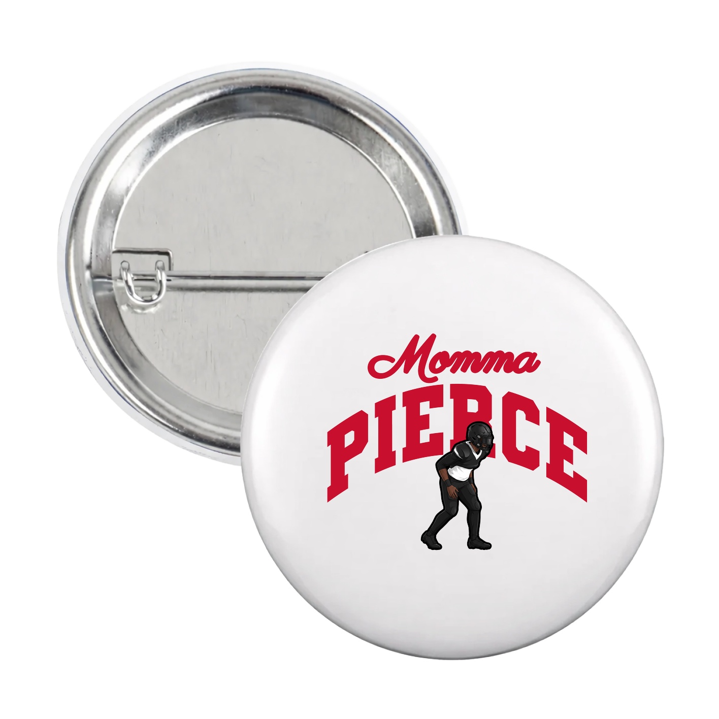 Game Day Button — Mothers Day Arch in White