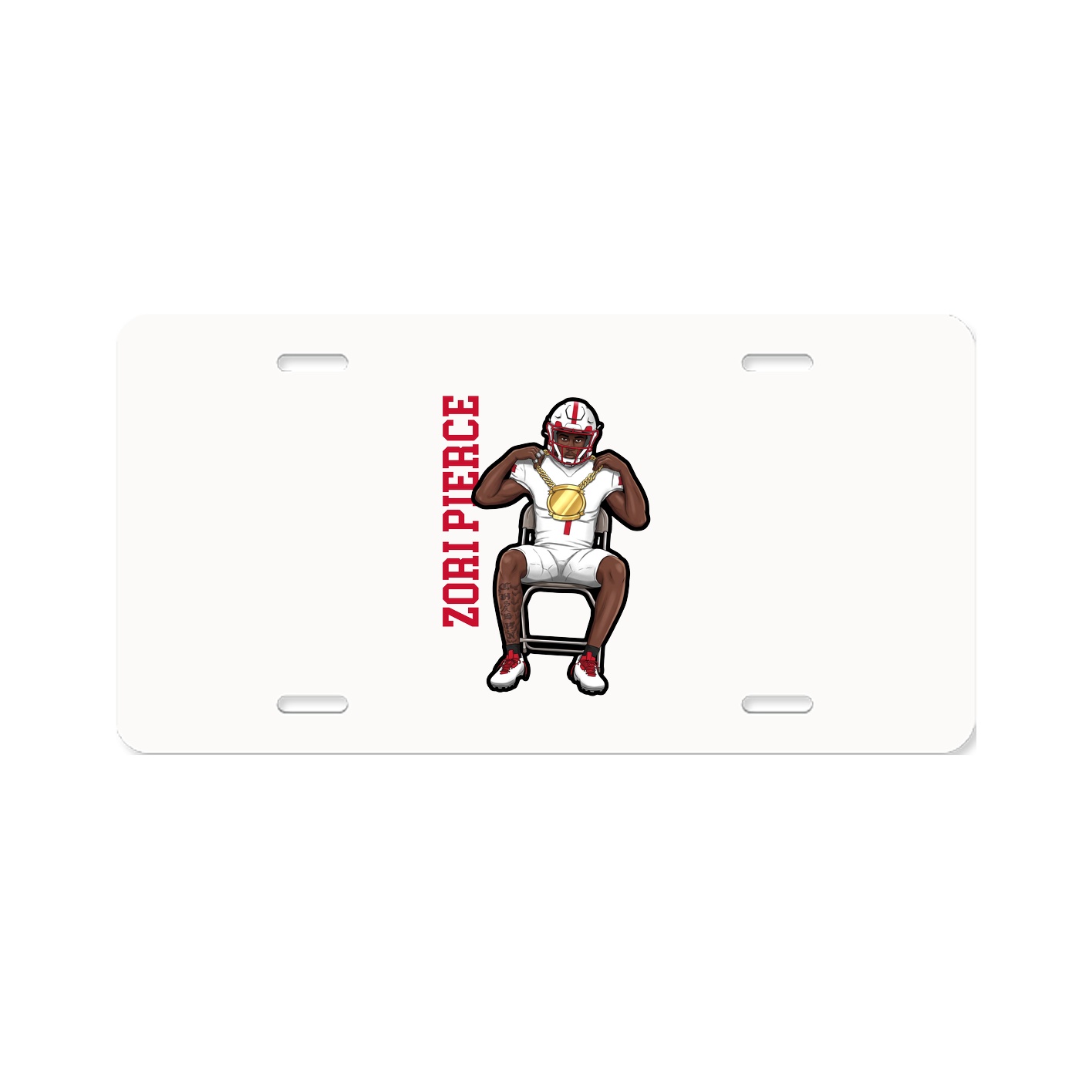 Aluminum License Plate