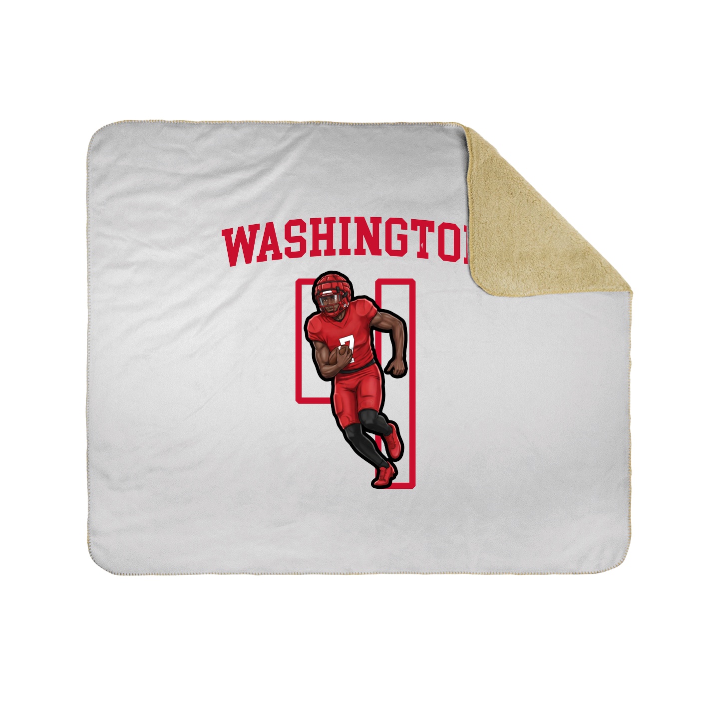 50x60 Sherpa Lined Throw Blanket