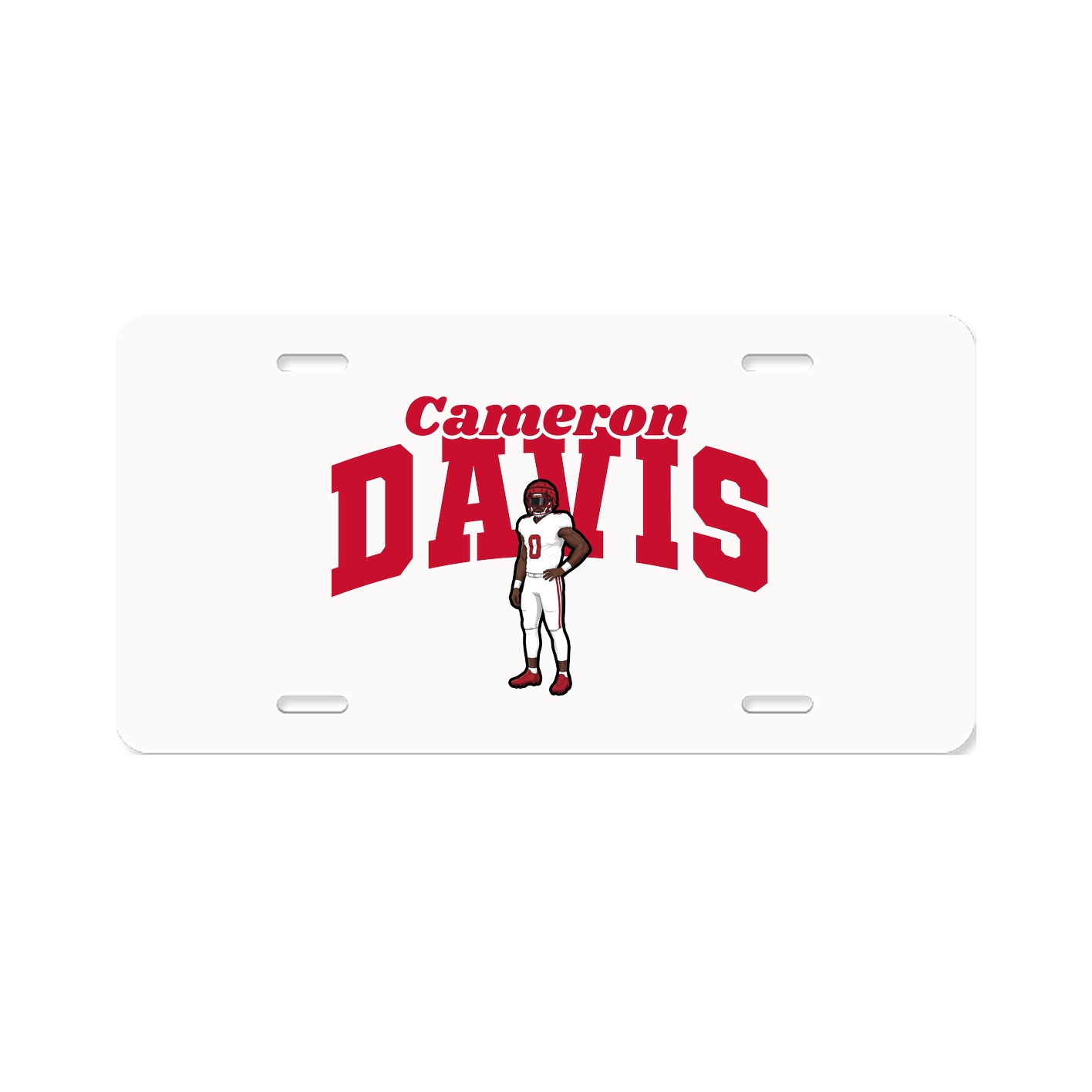 License Plate — Signature Arch in Classic