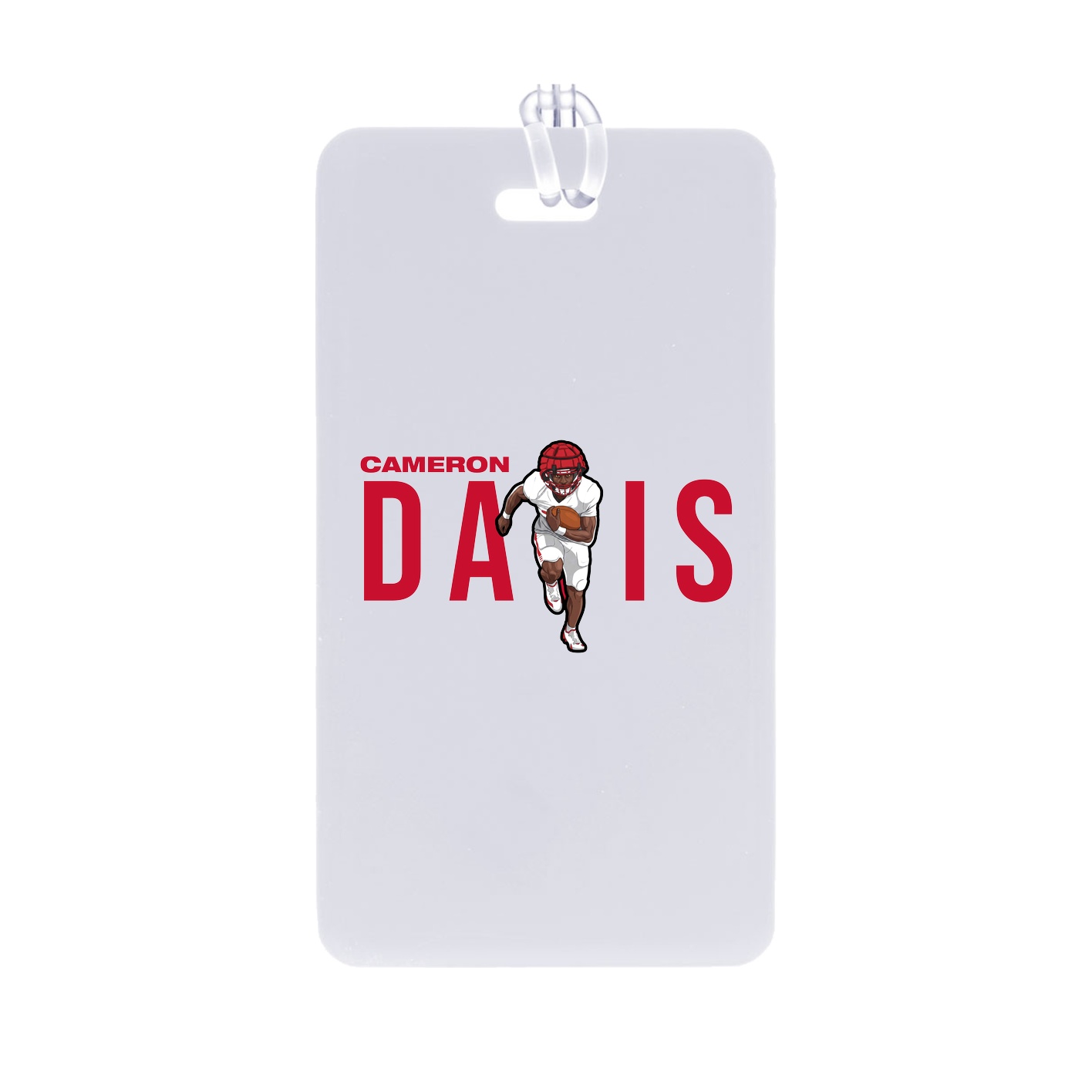 Bag Tag — Player Name in Classic