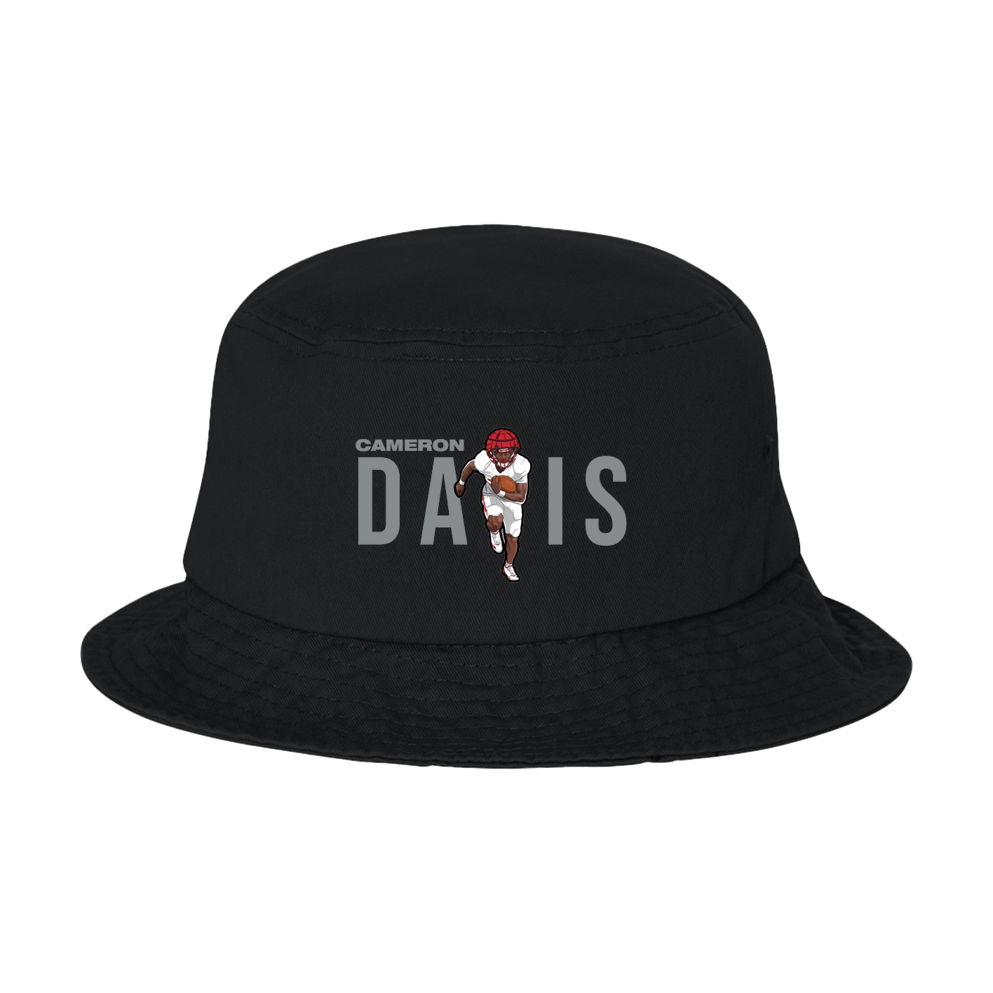 Bucket Cap — Player Name in Black