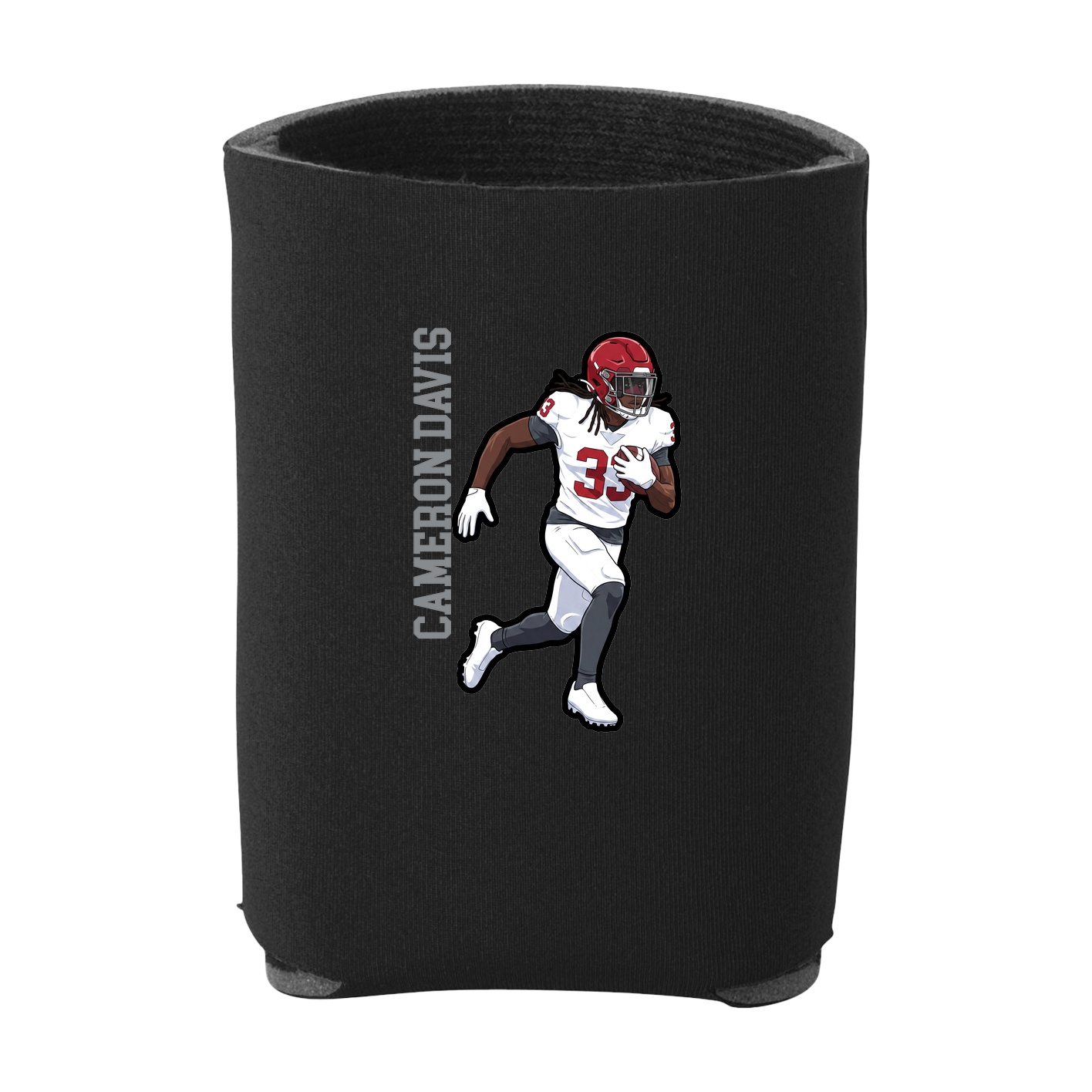 Can Holder — Name Vertical in Black