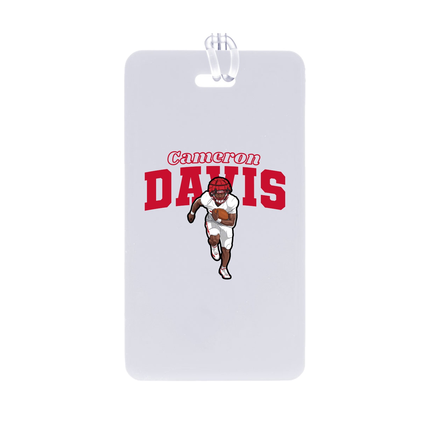 Bag Tag — Name Arch in Classic