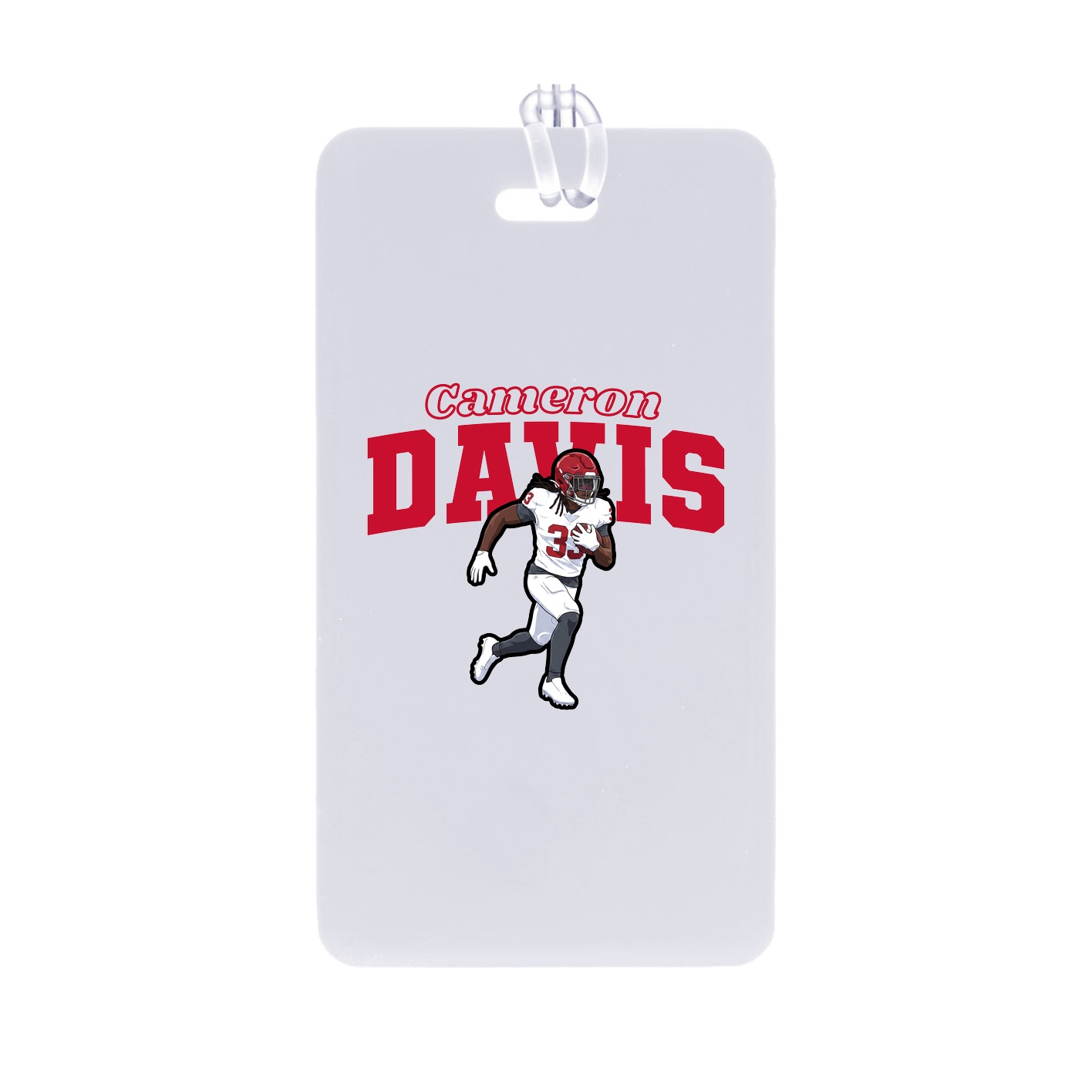 Bag Tag — Name Arch in Classic