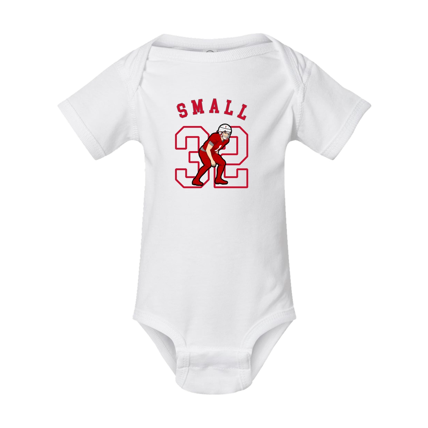 Baby Onesie — Shirsey Arch in White
