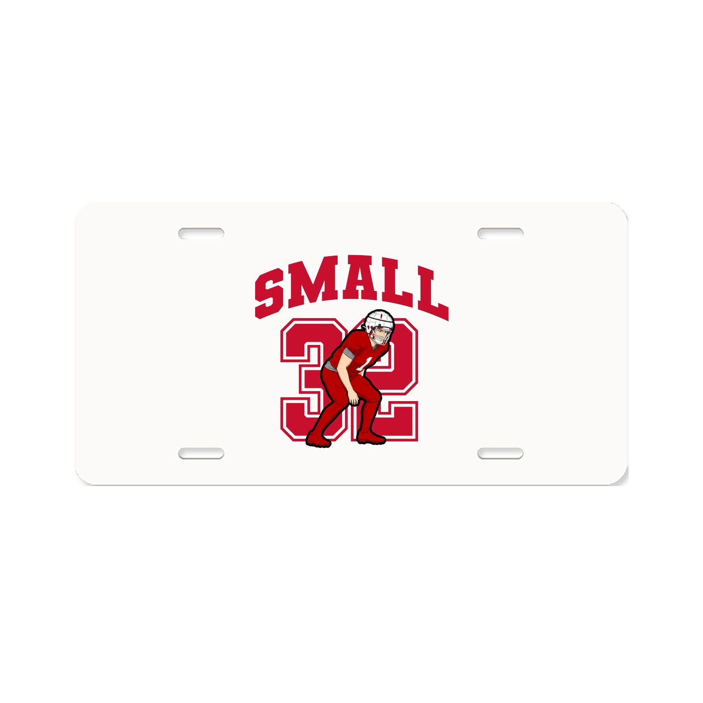 License Plate — Number in Classic
