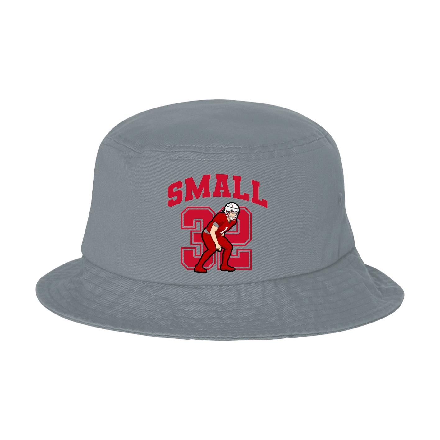 Bucket Cap — Number in Grey