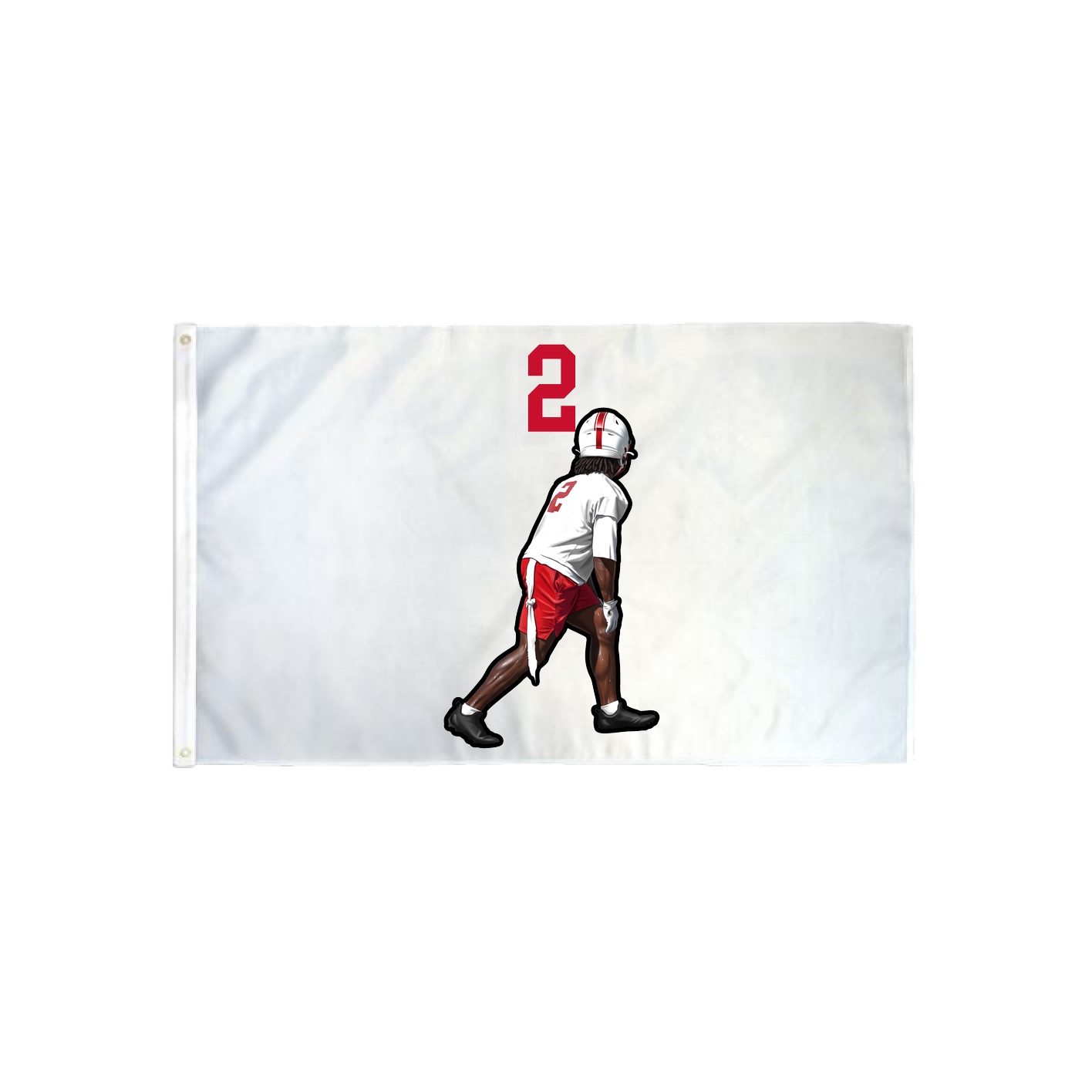 3x5 Flag — Number Top in Classic