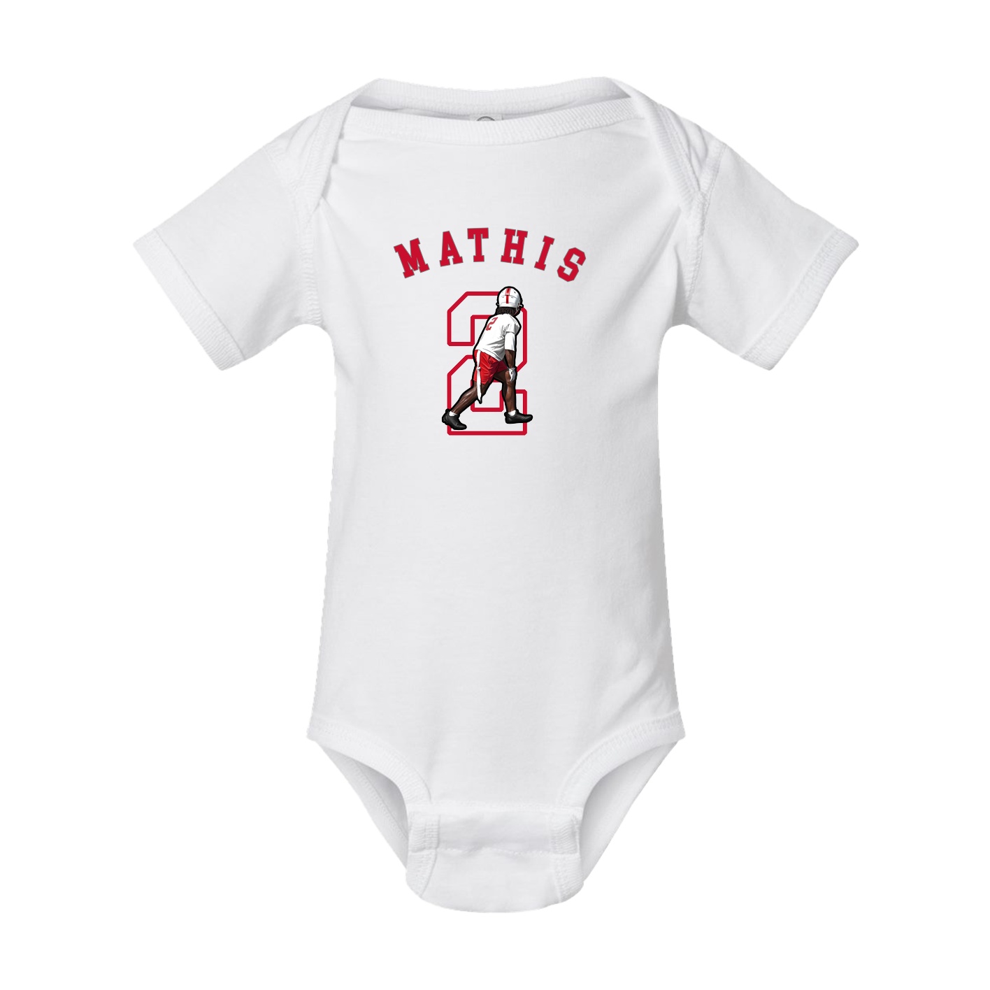 Baby Onesie — Shirsey Arch in White