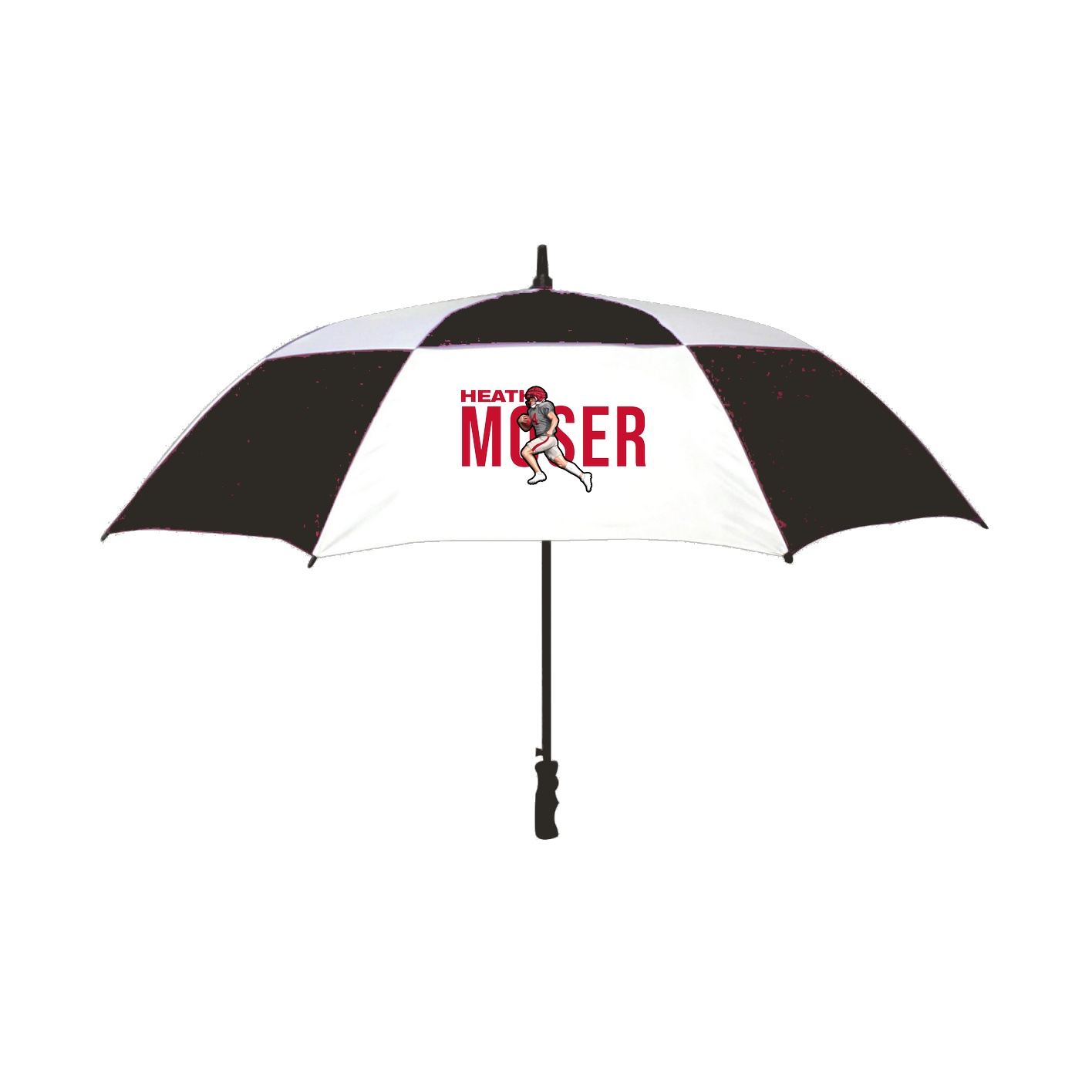 Golf Umbrella — Player Name in Black