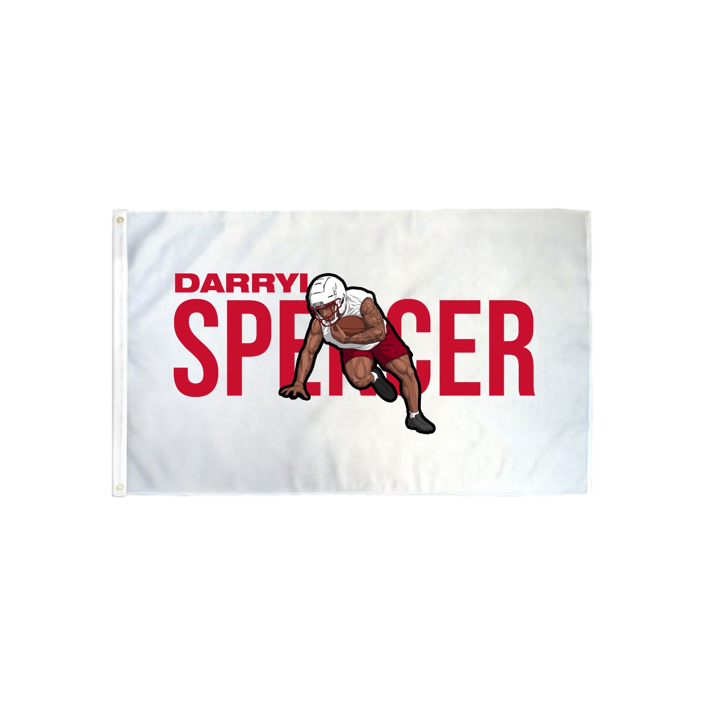 3x5 Flag — Player Name in Classic