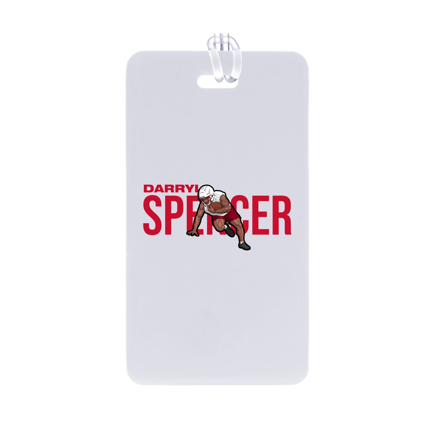 Bag Tag — Player Name in Classic